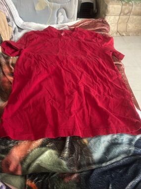 George Red Short Sleeve Tee